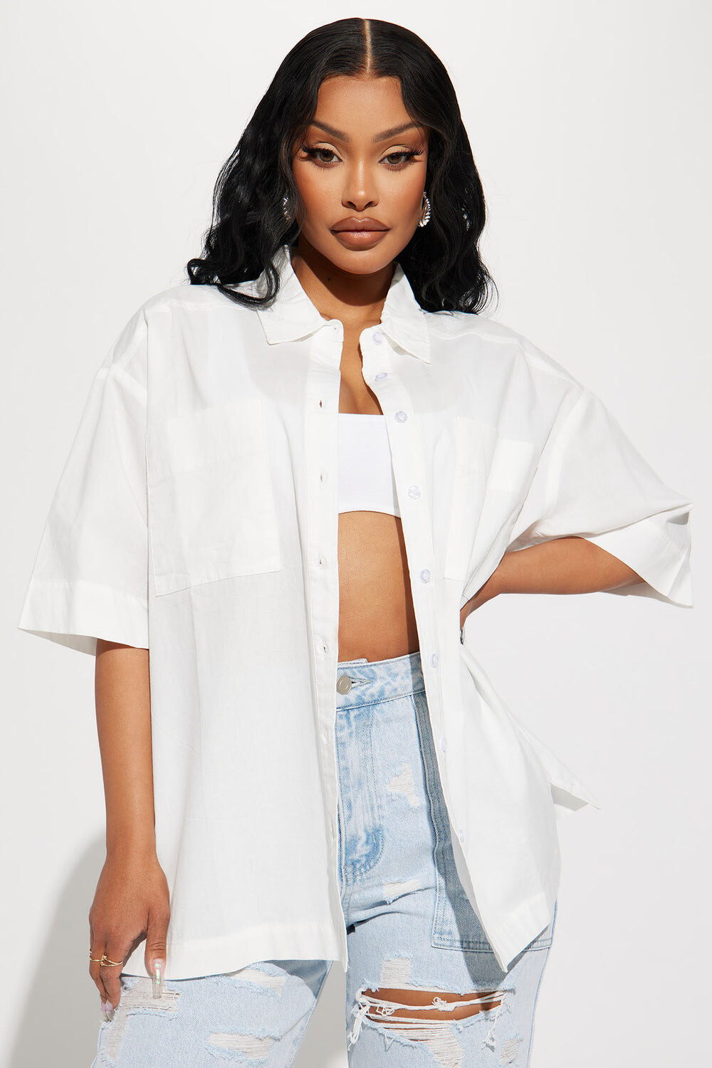 

Рубашка Fashion Nova HF23C300, белый