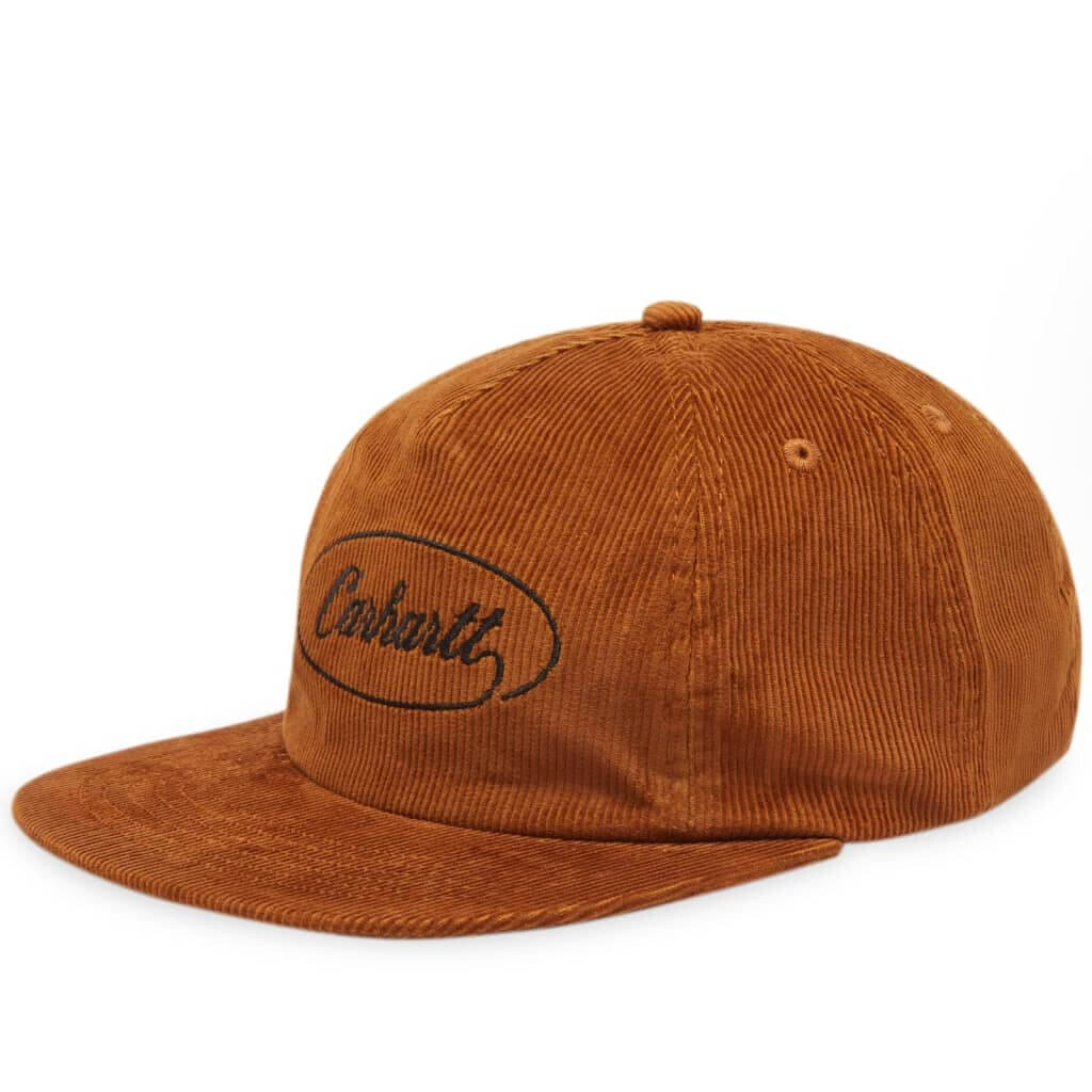 

Кепка Carhartt WIP Rugged Corduroy, коричневый