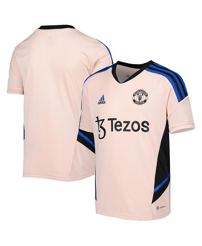 

Розовый тренировочный свитер Big Boys Manchester United 2022/23 adidas, розовый
