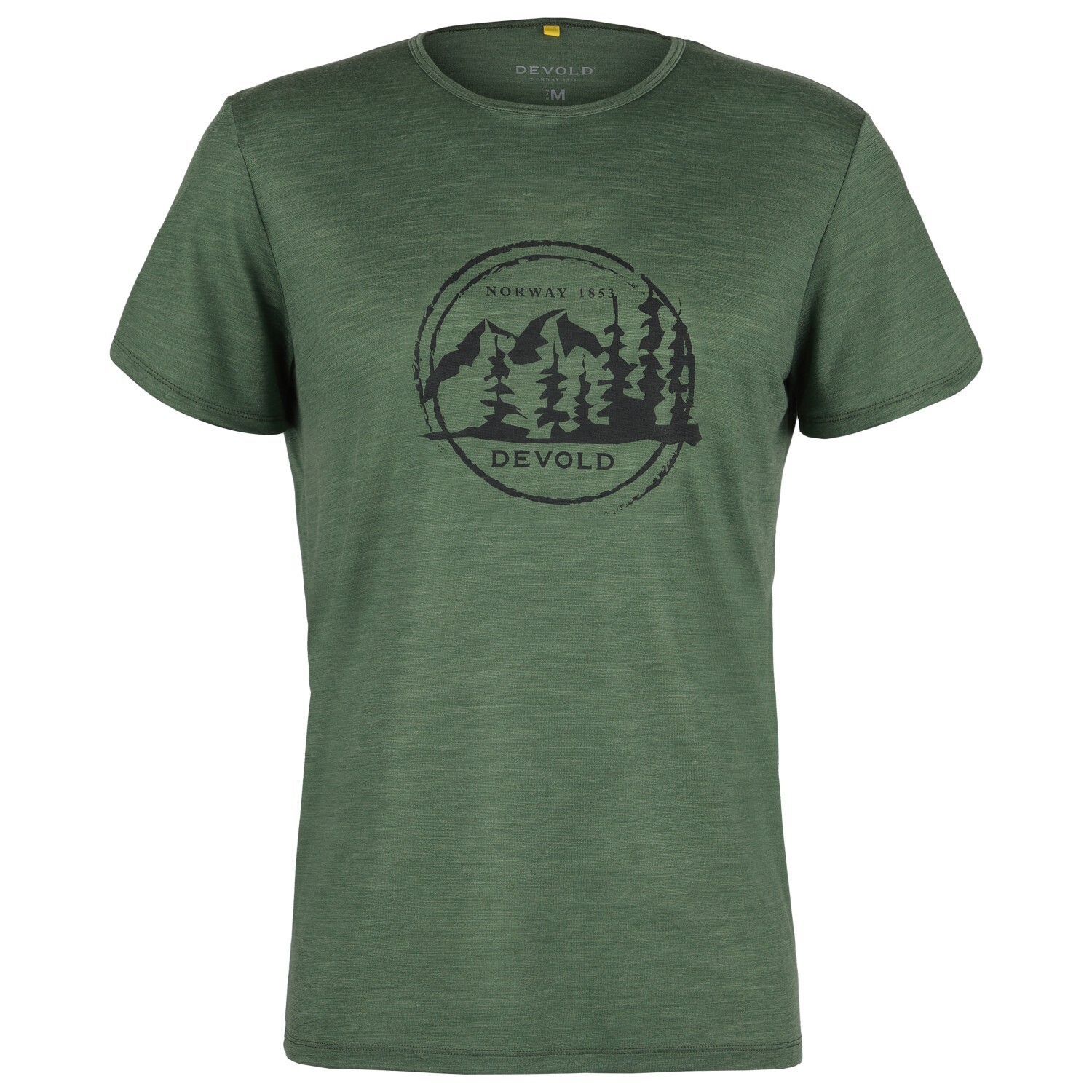 

Рубашка из мериноса Devold Ørskog Merino 130 Tee, цвет Forest