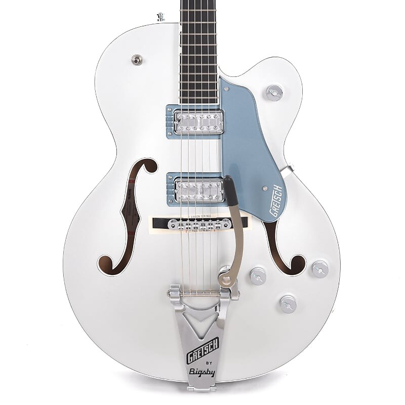 Электрогитара Gretsch G6118T-140 LTD 140th Double Platinum Anniversary with Bigsby Two-Tone Pure Platinum/Stone Platinum