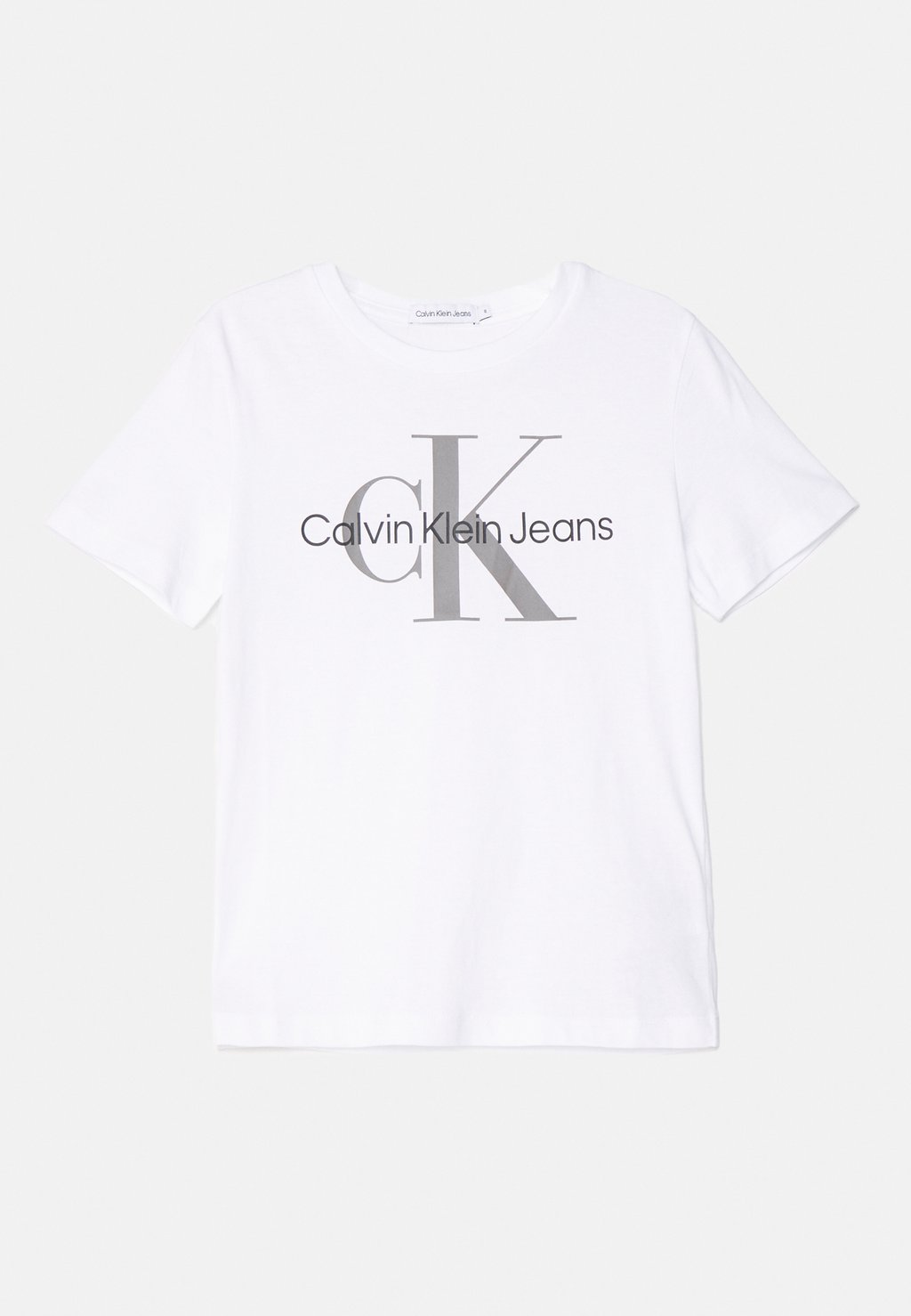 Футболка с принтом MONOGRAM UNISEX Calvin Klein Jeans, цвет bright white футболка с принтом logo unisex calvin klein jeans цвет white