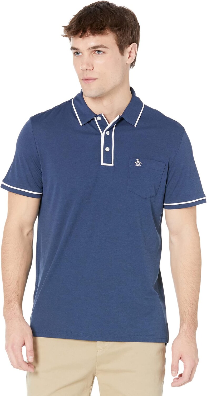 

Производительность Эрл Поло Original Penguin Golf, цвет Black Iris