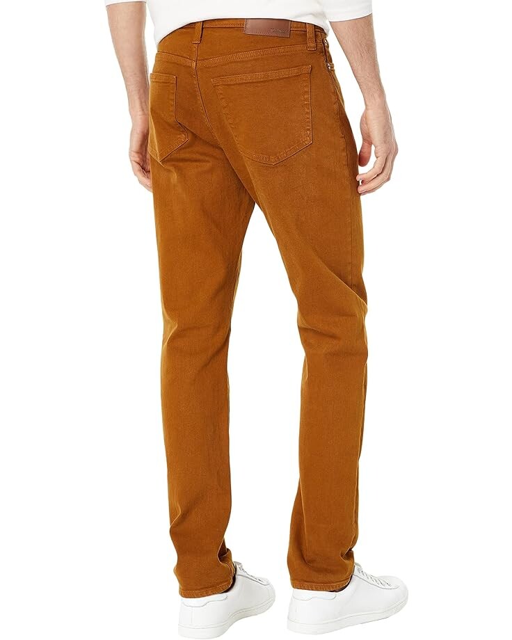 

Брюки Madewell Slim in Garment Dye in Dried Cedar, цвет Dried Cedar