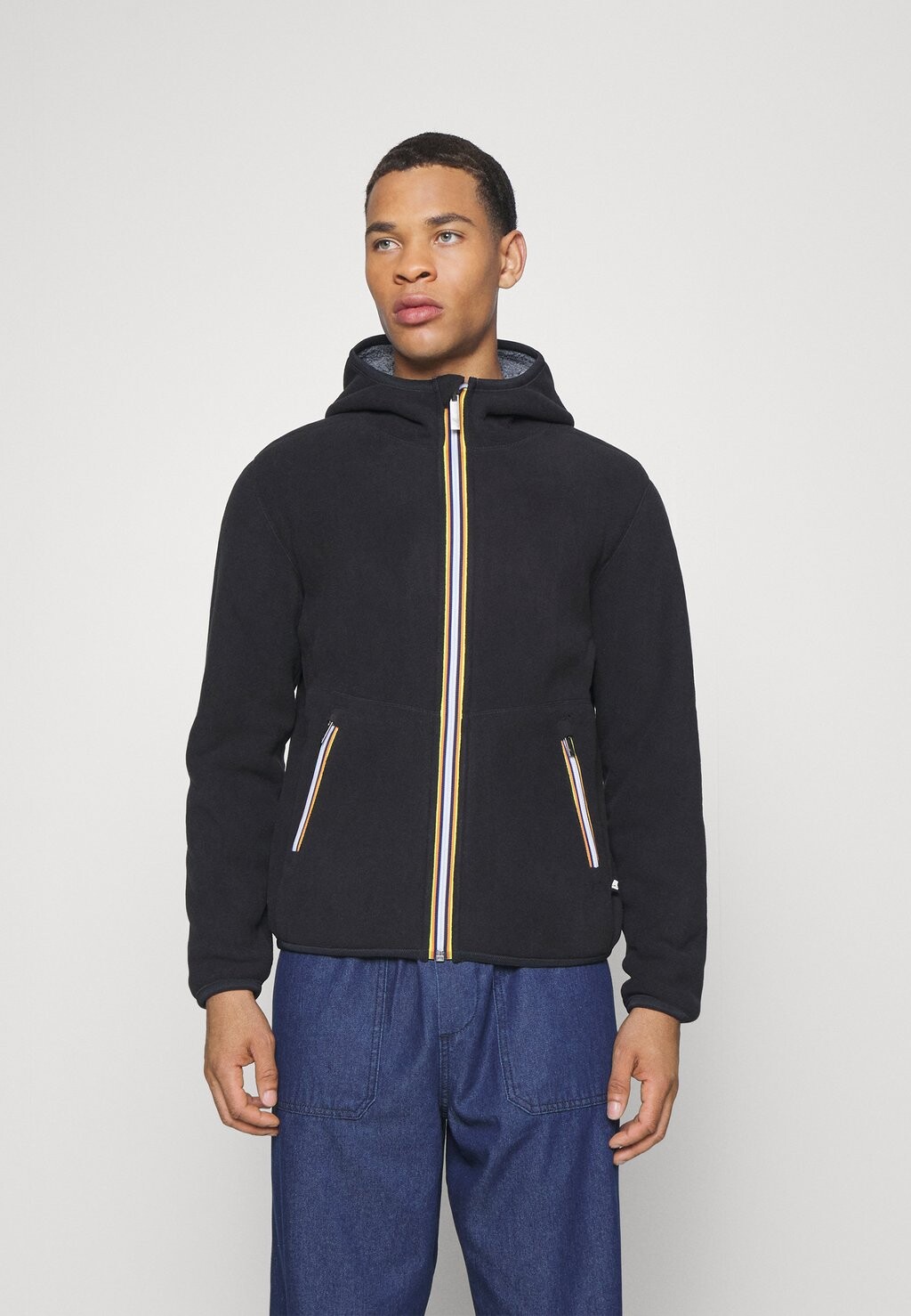 

Толстовка K-Way JACK DOUBLE UNISEX, цвет black/grey