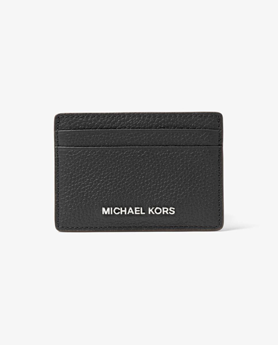 

Женская визитница Jet Set черная кожаная Michael Michael Kors, черный