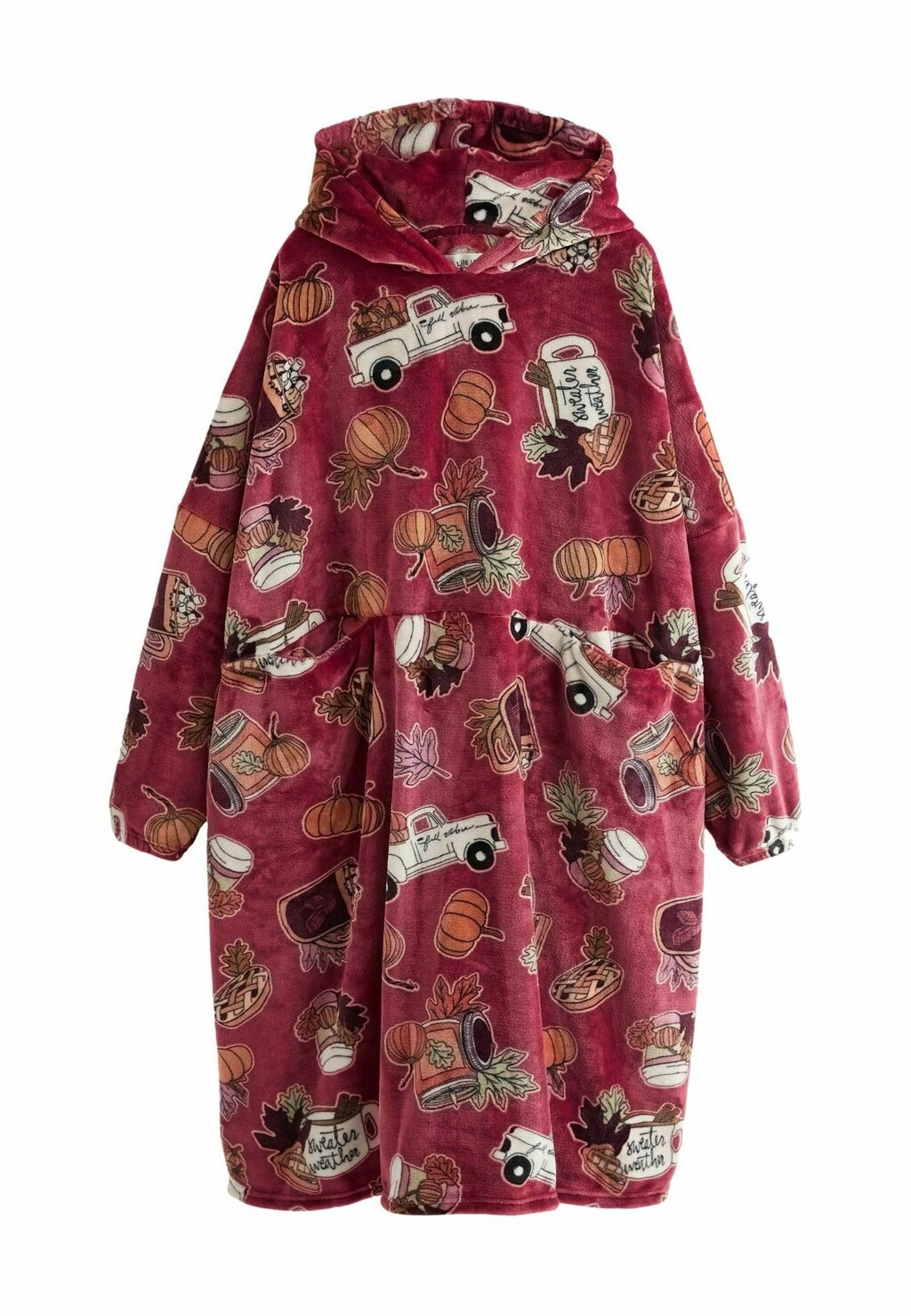 

Толстовка OVERSIZED Next, красный