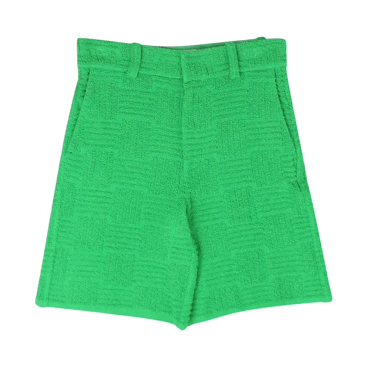 

Шорты Bottega Veneta Jacquard Toweling 'Green', зеленый