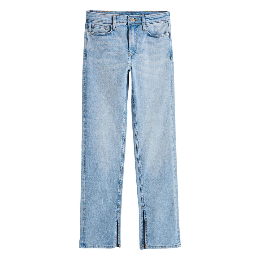 

Джинсы H&M Straight Fit, голубой