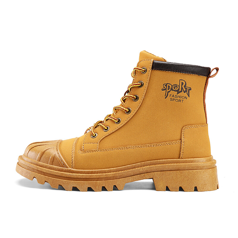 

Мужские ботинки Cahhrrn X Martin Boot Men Beige City Camel