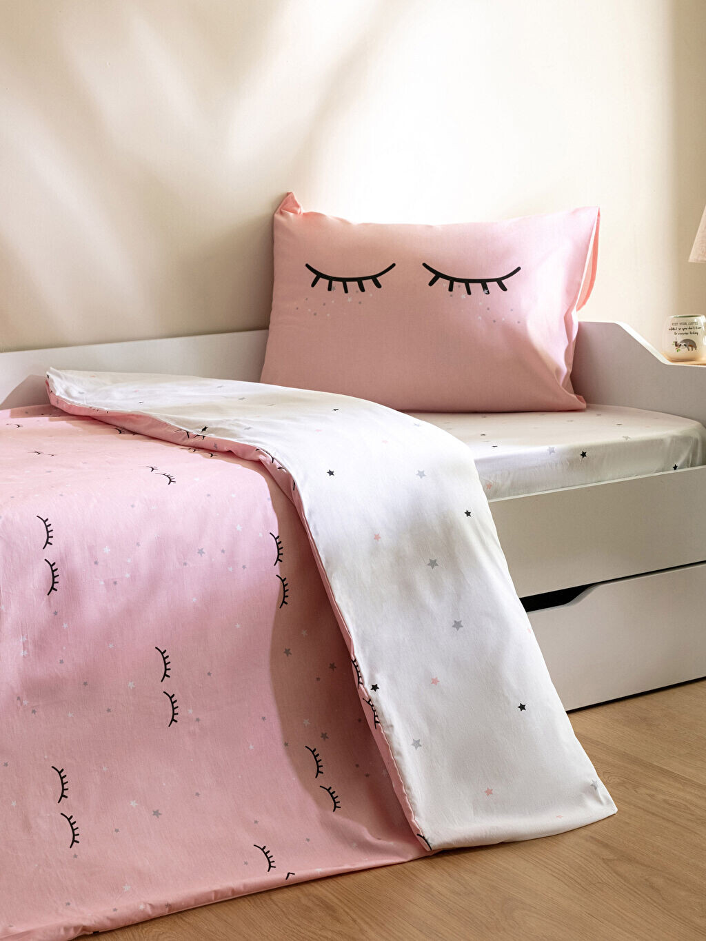 

Пододеяльник из хлопка с принтом LCW Home