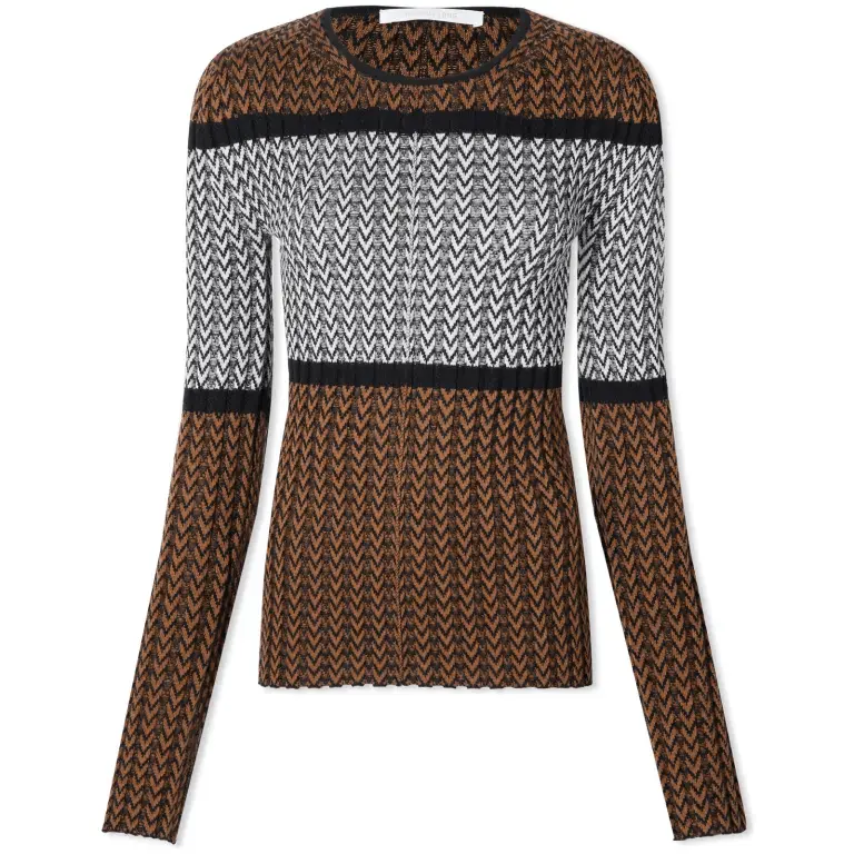 

Свитер Helmut Lang Striped, мультиколор