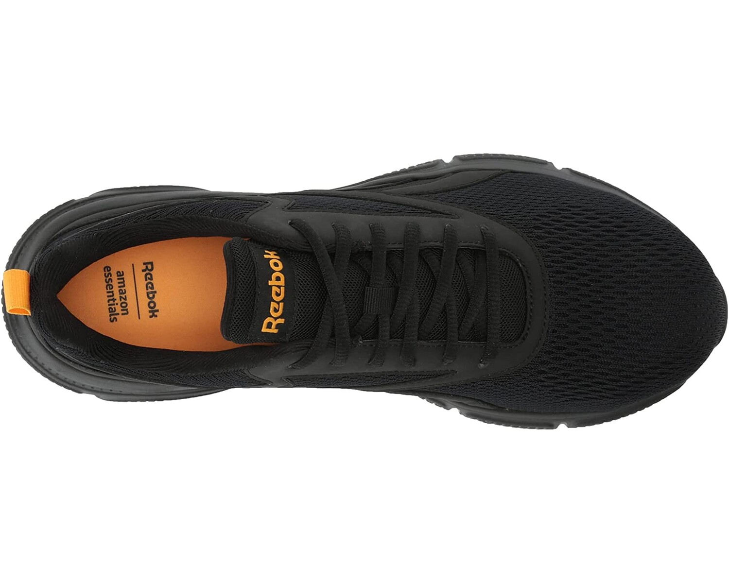 

Кроссовки Men's All Day Comfort Slip-Resistant Alloy-Toe Safety Athletic Work Shoe Amazon Essentials by Reebok, черный