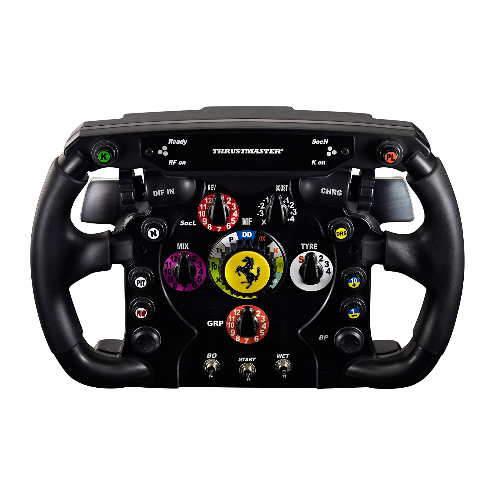 Рулевое колесо Thrustmaster Ferrari F1 Wheel Add-On, черный – купить по  выгодным ценам с доставкой из-за рубежа через сервис «CDEK.Shopping»