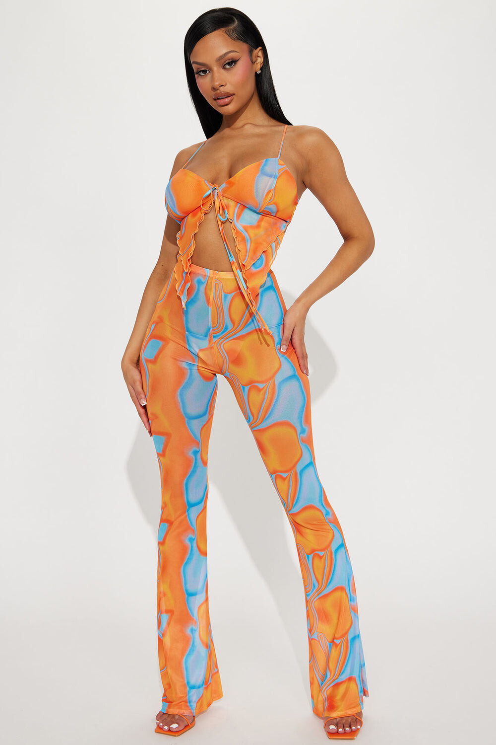 

Брюки Fashion Nova FST65224TPB, оранжевый