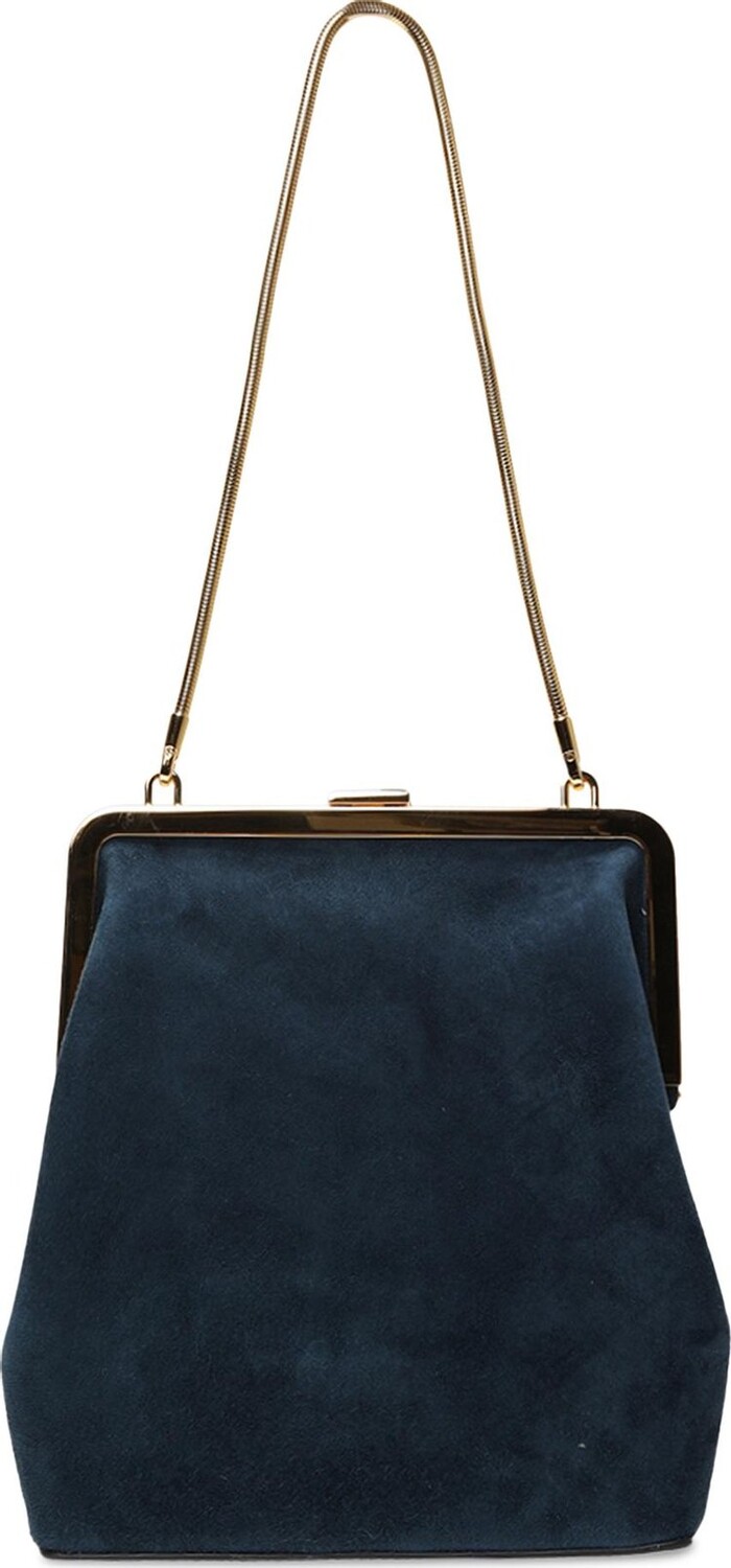 

Сумка Khaite Lilith Evening Bag Midnight Navy, синий