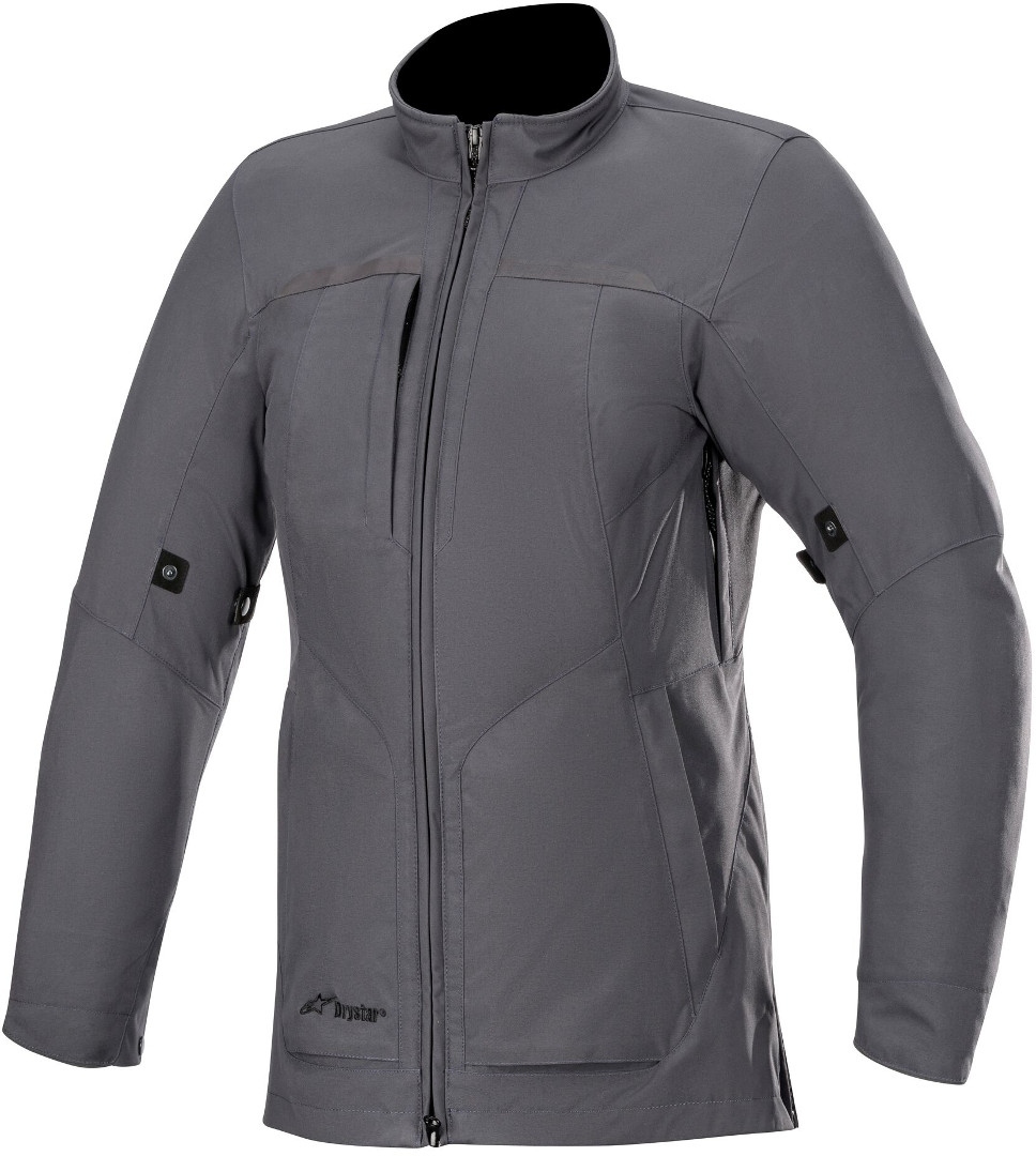 Куртка Alpinestars Deauville Drystar женская мотоциклетная текстильная, темно-серая куртка женская wilson women серая размер m