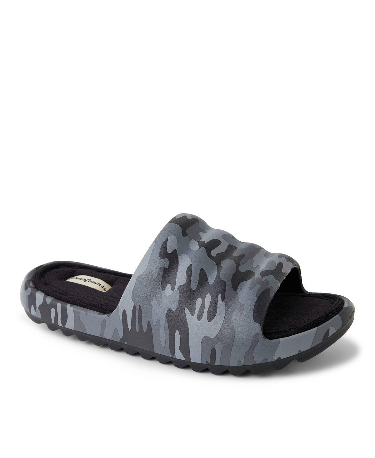 

Мужские шлепанцы aries wave ethylene-vinyl acetate slides Dearfoams, черный