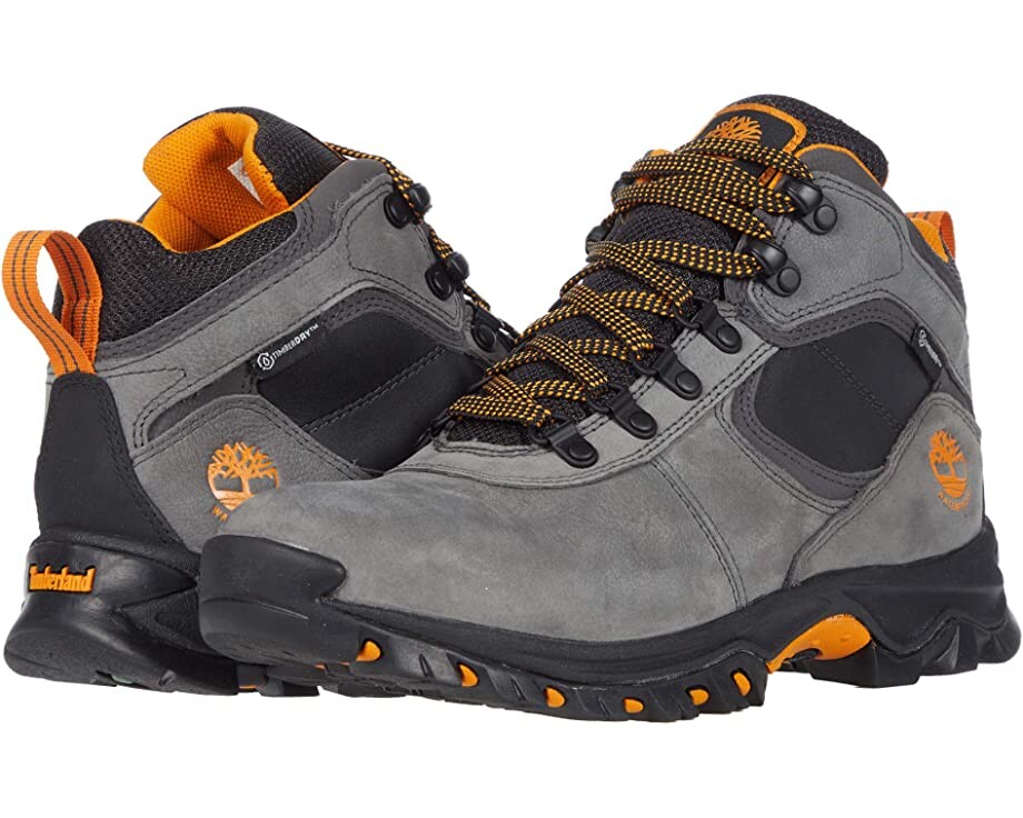 

Кроссовки Earthkeepers Mt. Maddsen Mid Waterproof Timberland, серый