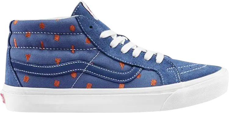 

Кеды Vans OG Sk8-Mid LX Embroidery Stellar, синий