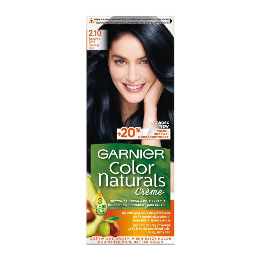 

Garnier Крем-краска для волос Color Naturals Creme 2.10 Ягодный черный