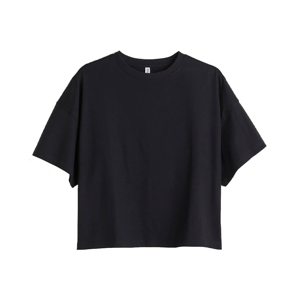 

Футболка H&M+ Cotton, чёрный