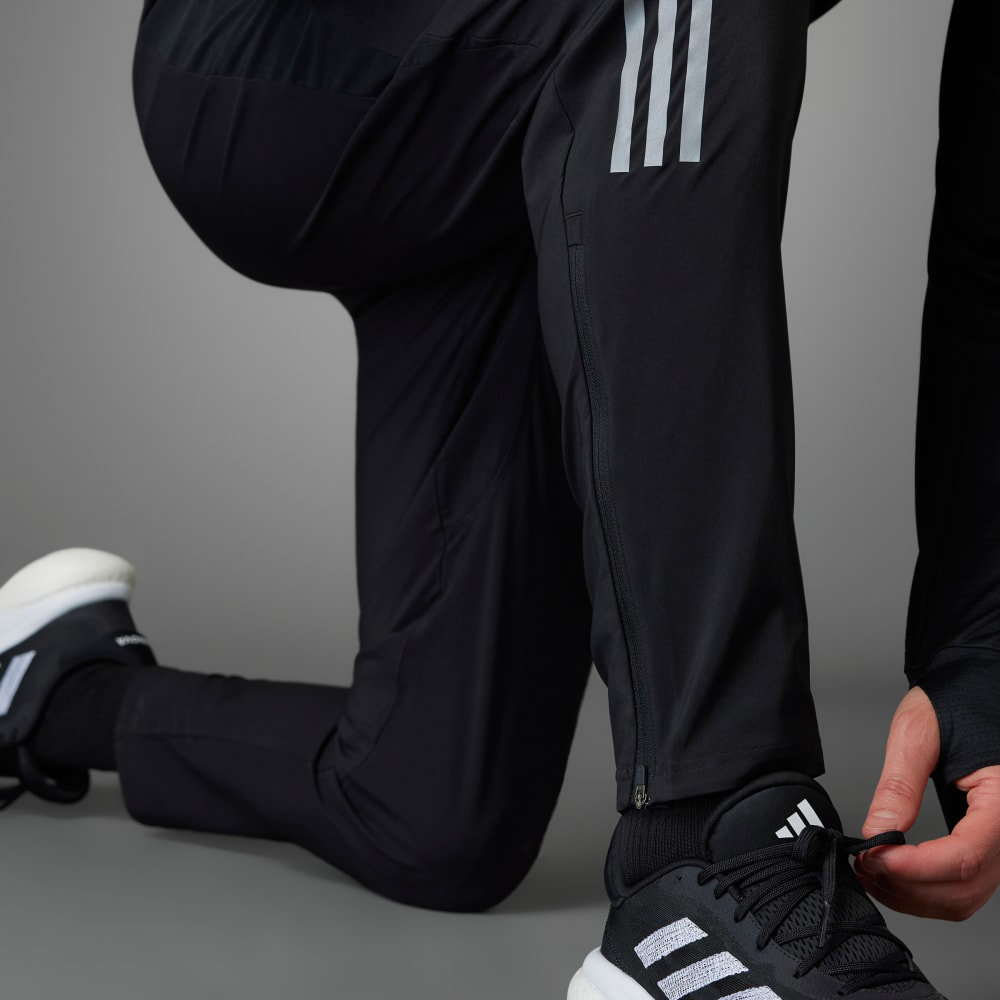 Брюки Adidas Own The Run Woven Astro Pants, Черный