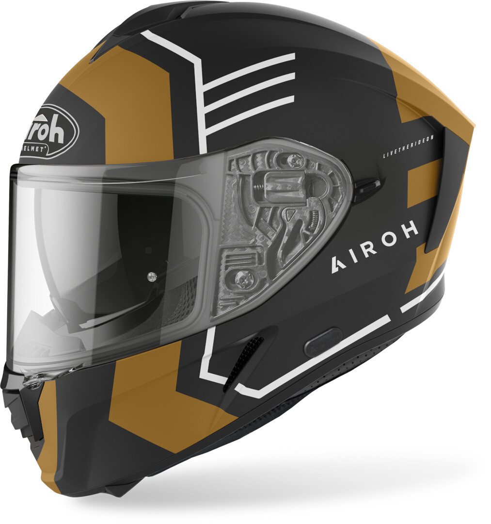Шлем Airoh Spark Thrill, золотистый цена и фото
