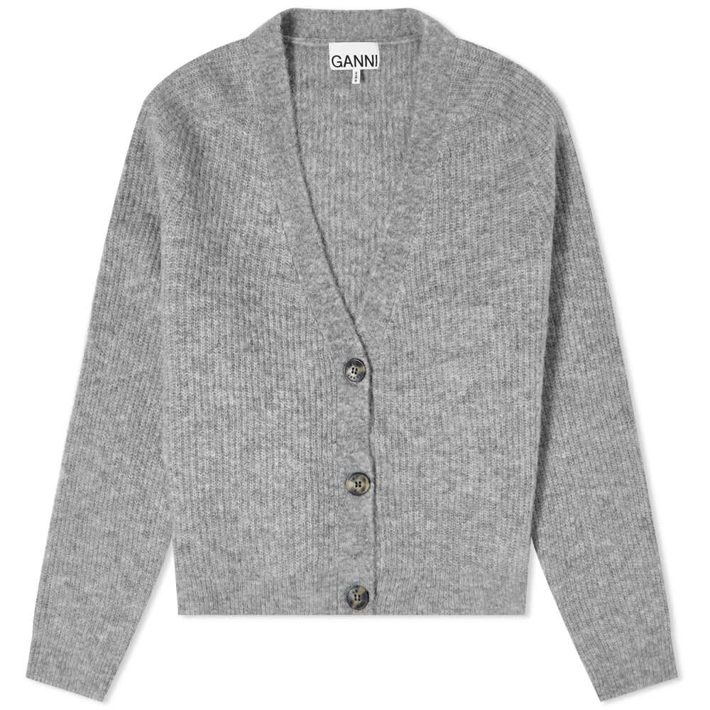 

Джемпер GANNI Knitted Cardigan, Серый