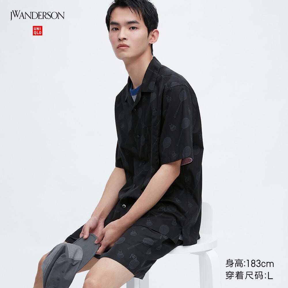 

Рубашка Uniqlo, черный