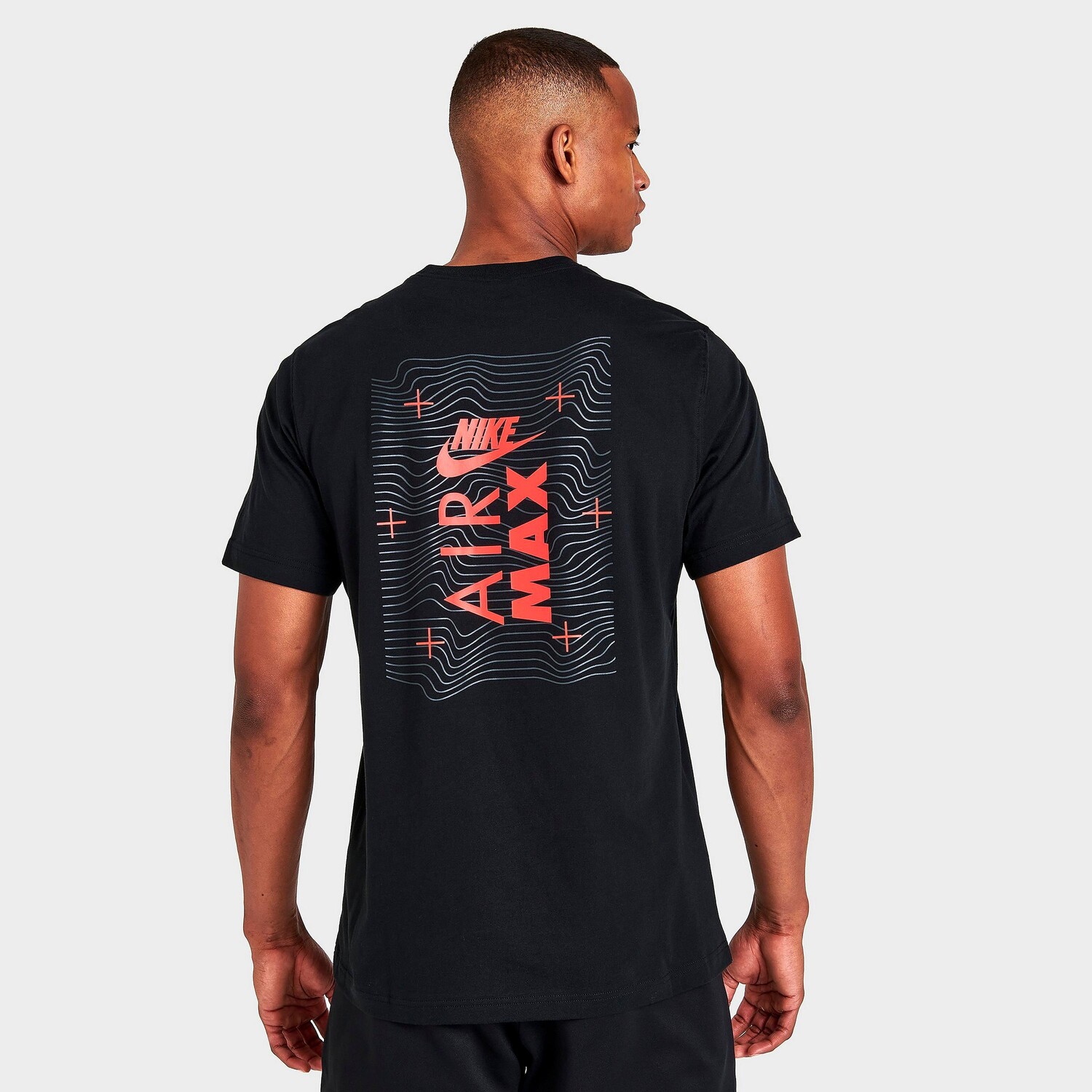 

Мужская футболка с рисунком Nike Sportswear Air Max Box, черный