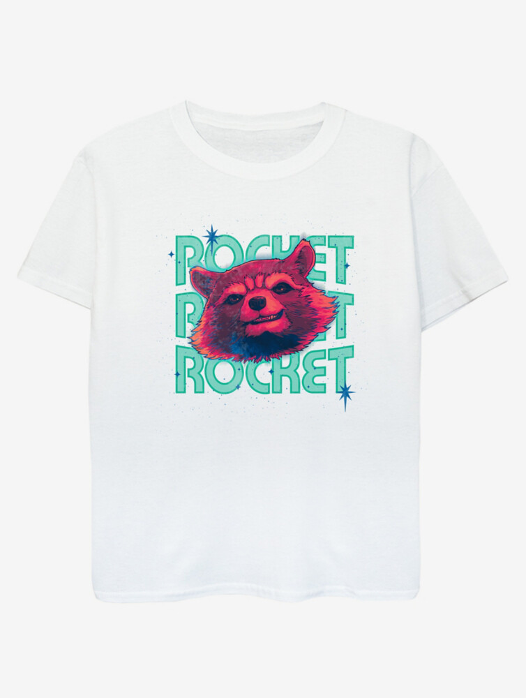 

NW2 Стражи Галактики Rocket Kids Белая Футболка George., белый