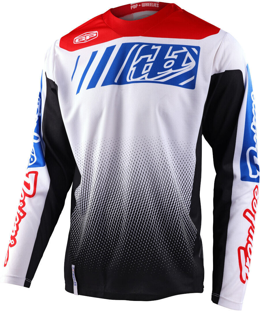 

Джерси Troy Lee Designs GP Gear Icon Мотокросс, черно-синее