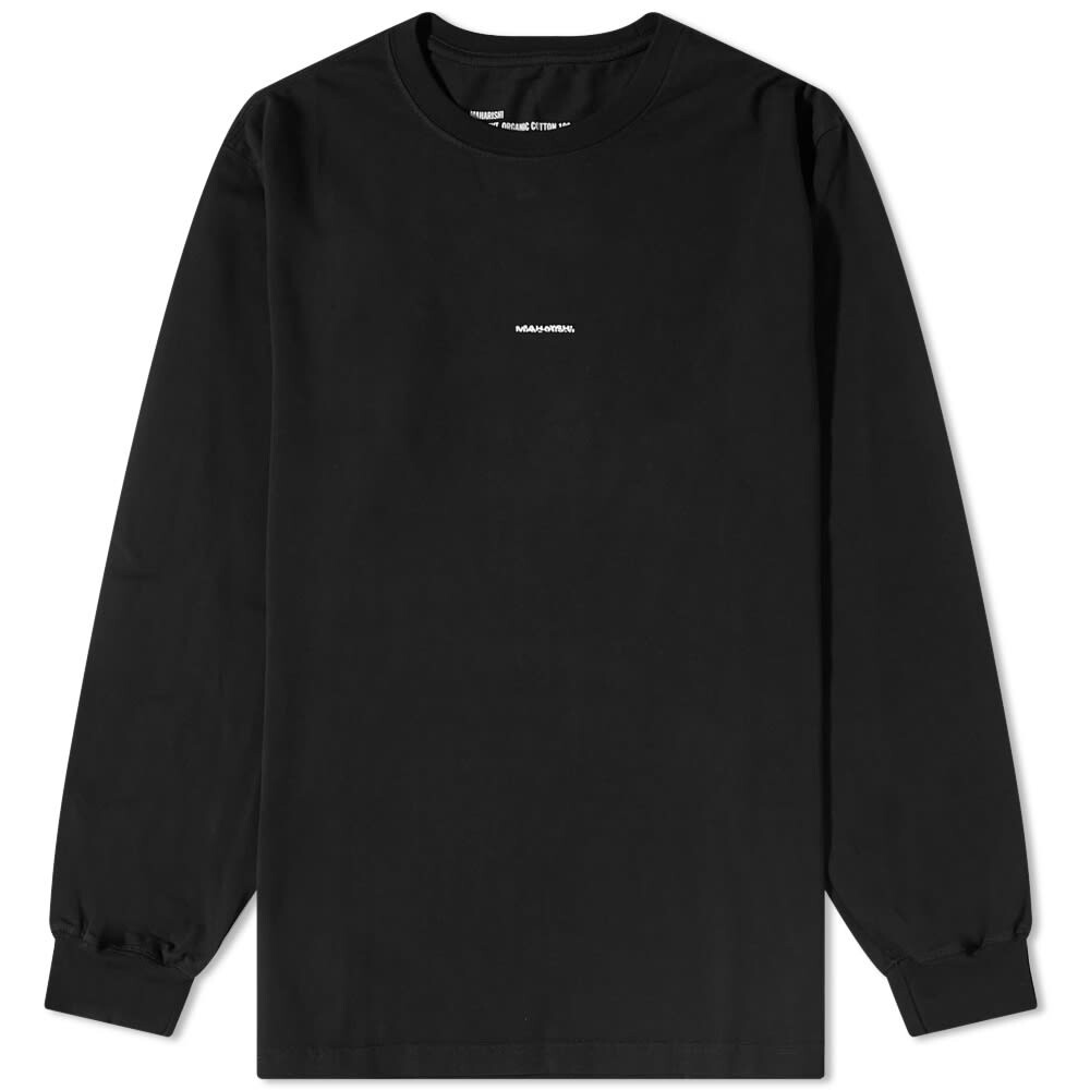 

Футболка Maharishi Long Sleeve Micro Maharishi Tee, Черный