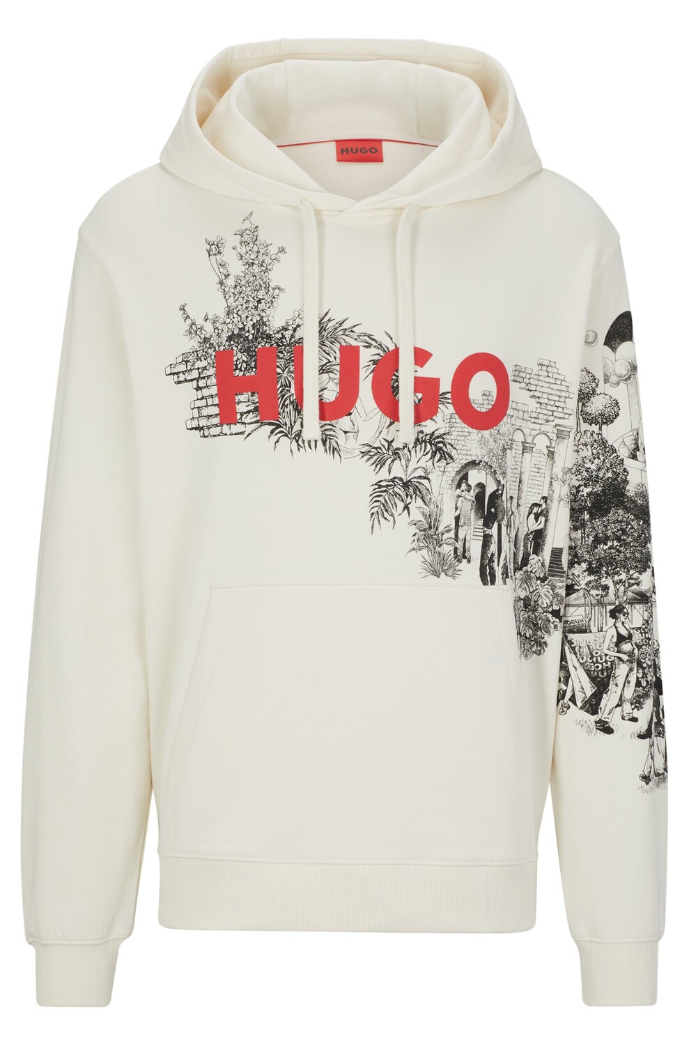 

Толстовка с Cotton-terry With Logo And Artwork, белый