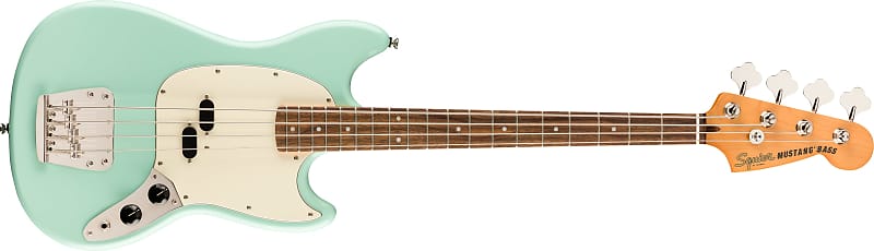 Бас-гитара Squier Classic Vibe '60s Mustang Bass — Surf Green 0374570557