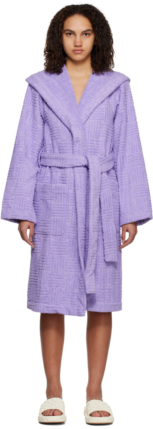 

Фиолетовый халат Intreccio Bottega Veneta