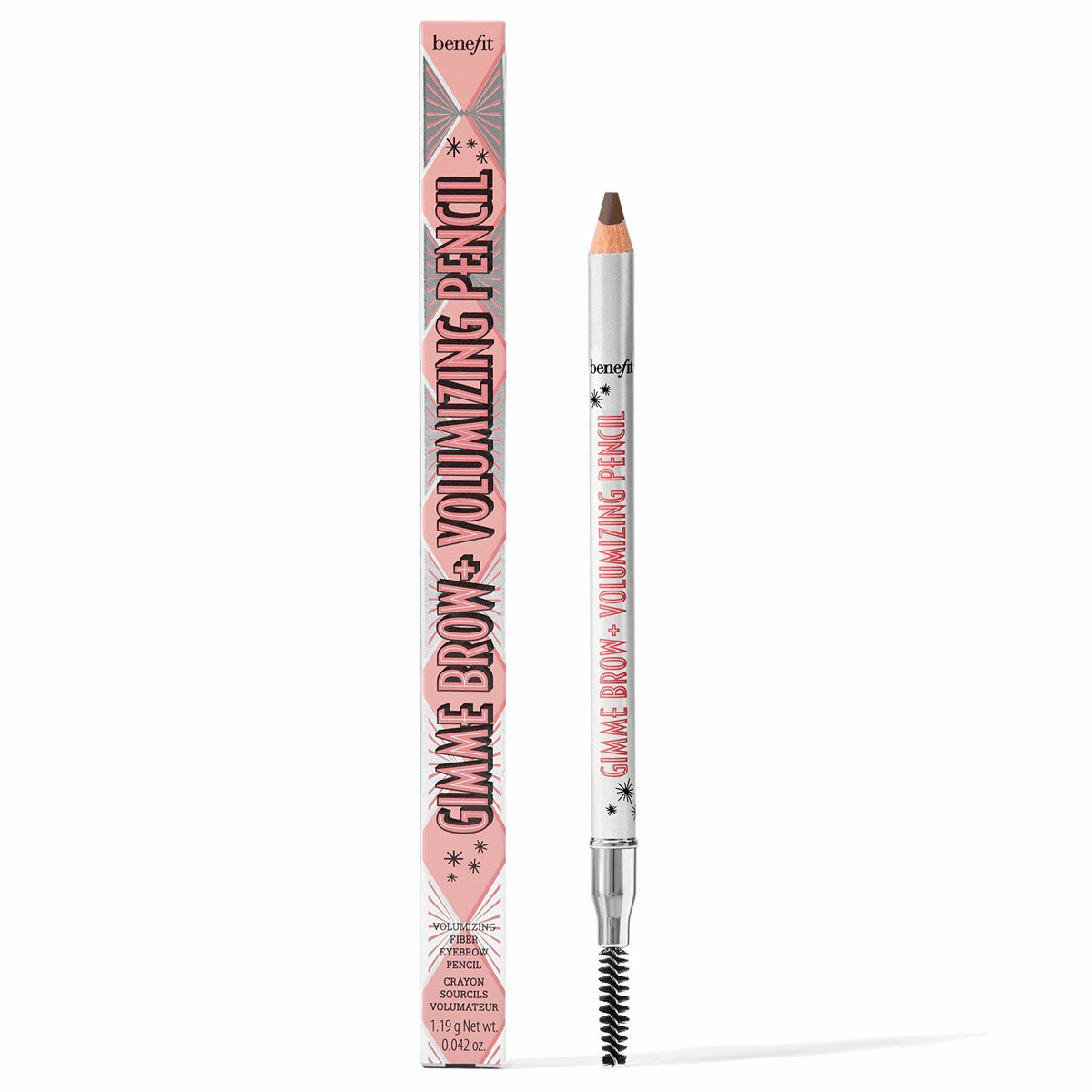 

Benefit Карандаш для придания объема Gimme Brow+ 4.5 Нейтральный темно-коричневый 1.19г
