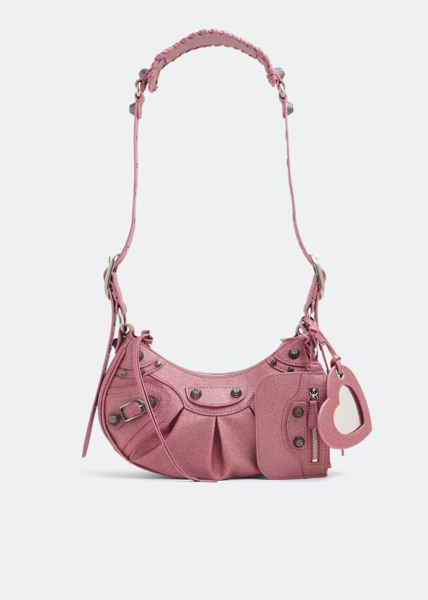 

Сумка BALENCIAGA Le Cagole XS shoulder bag, розовый