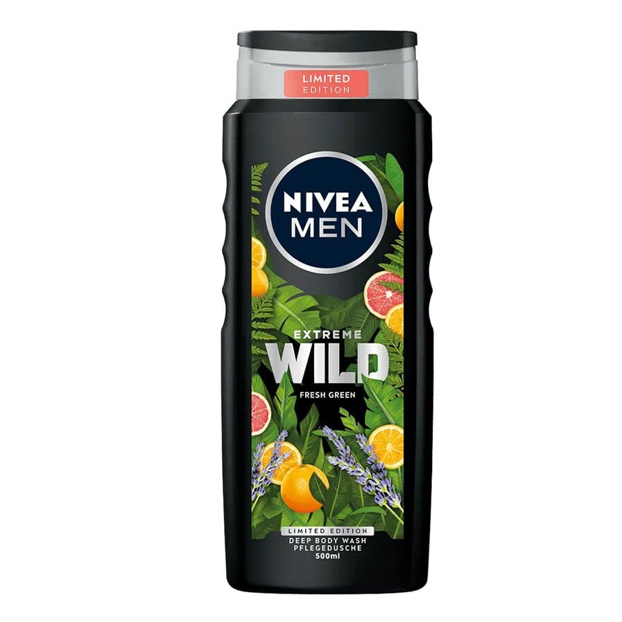 

Nivea Гель для душа Men Extreme Wild Fresh Green 500мл