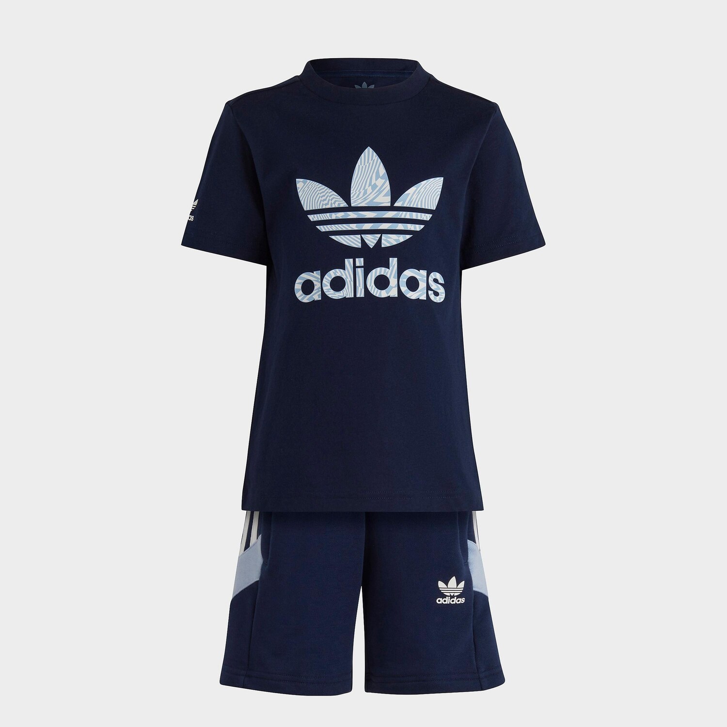 

Комплект из футболки и шорт adidas Originals Rekive для маленьких детей, синий