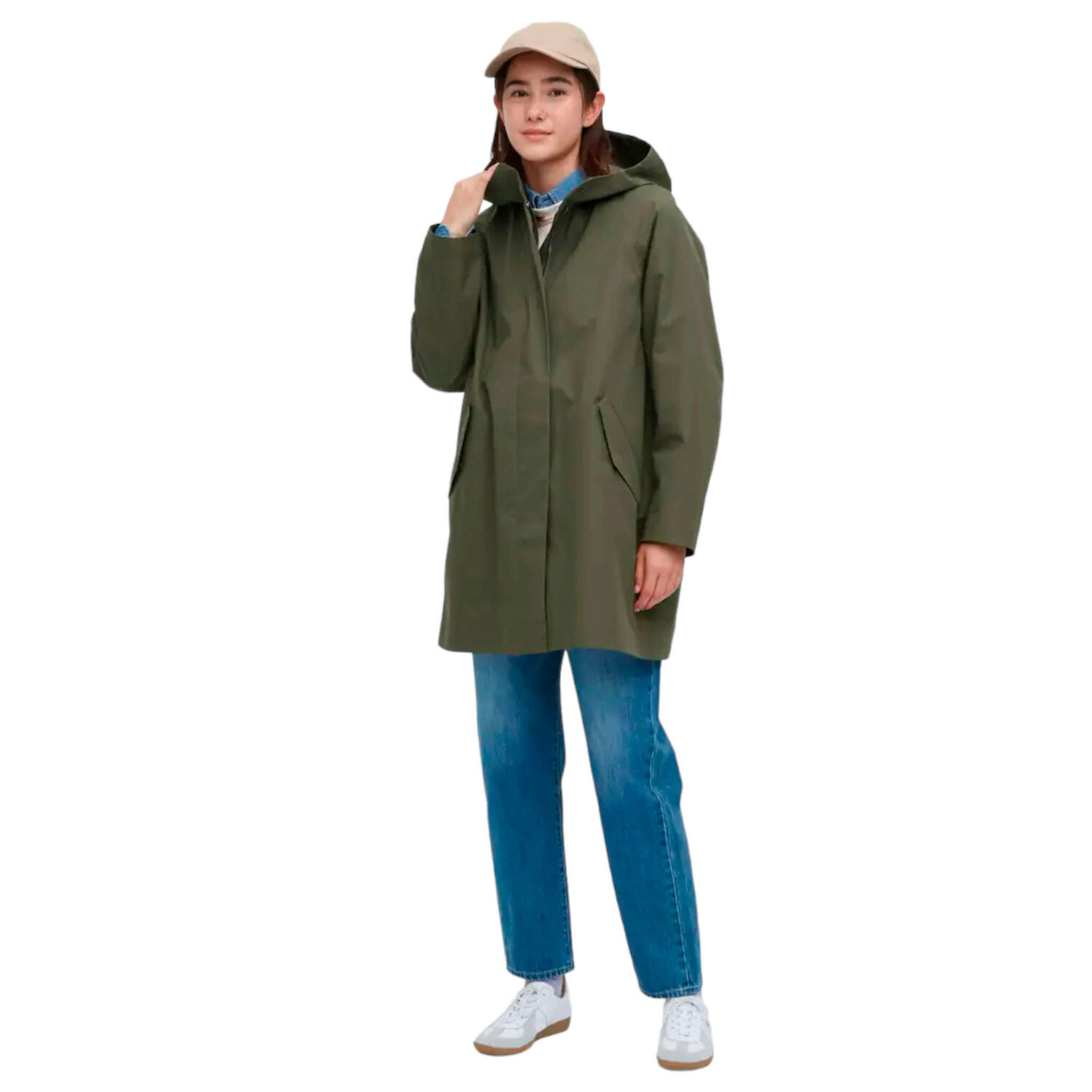 

Куртка Uniqlo Blocktech, зеленый