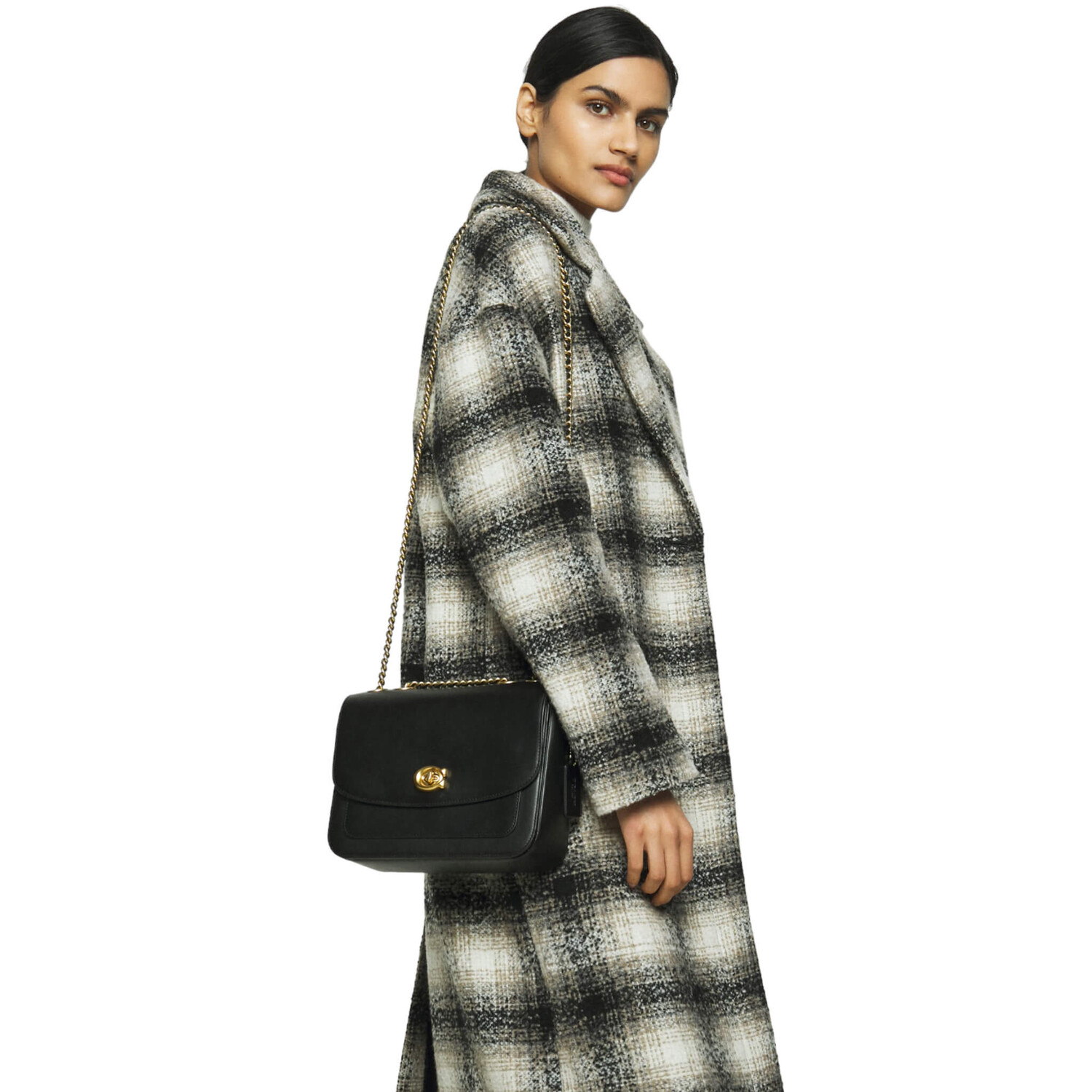 

Сумка Coach Refined Madison Shoulder Across Body, черный