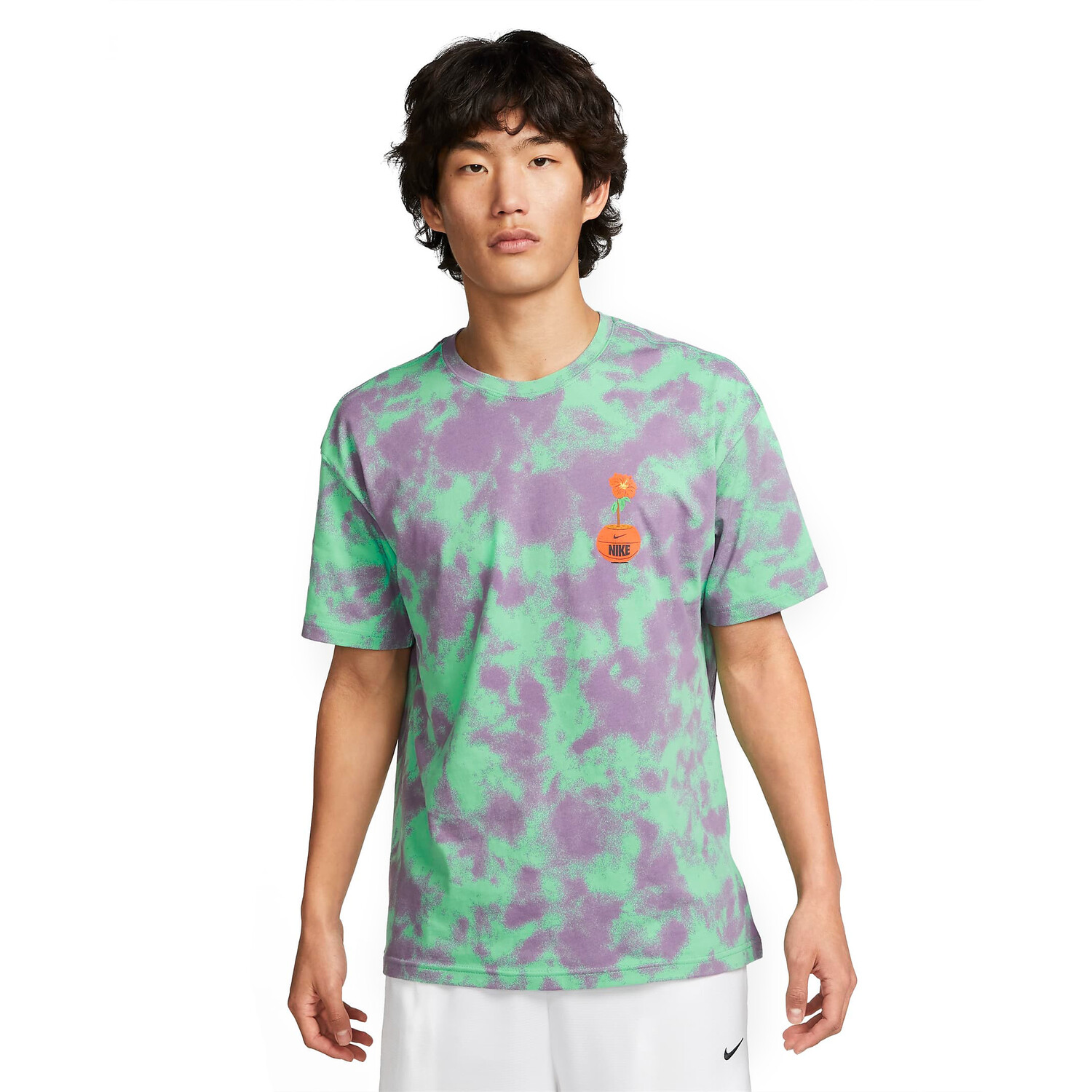 

Футболка Nike Max90 Men's Basketball, зеленый/мультиколор