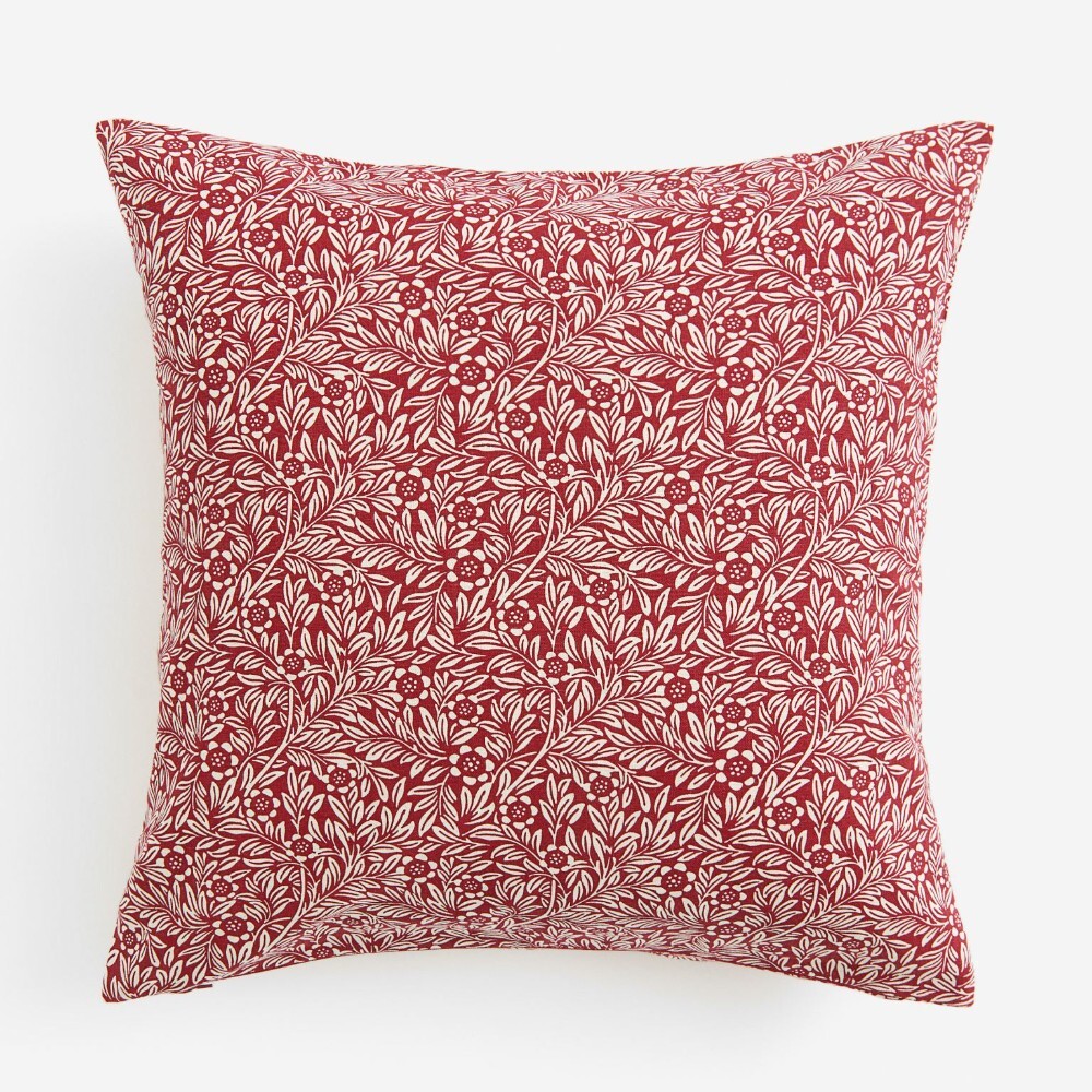 

Декоративная наволочка H&M Home Patterned Floral, красный