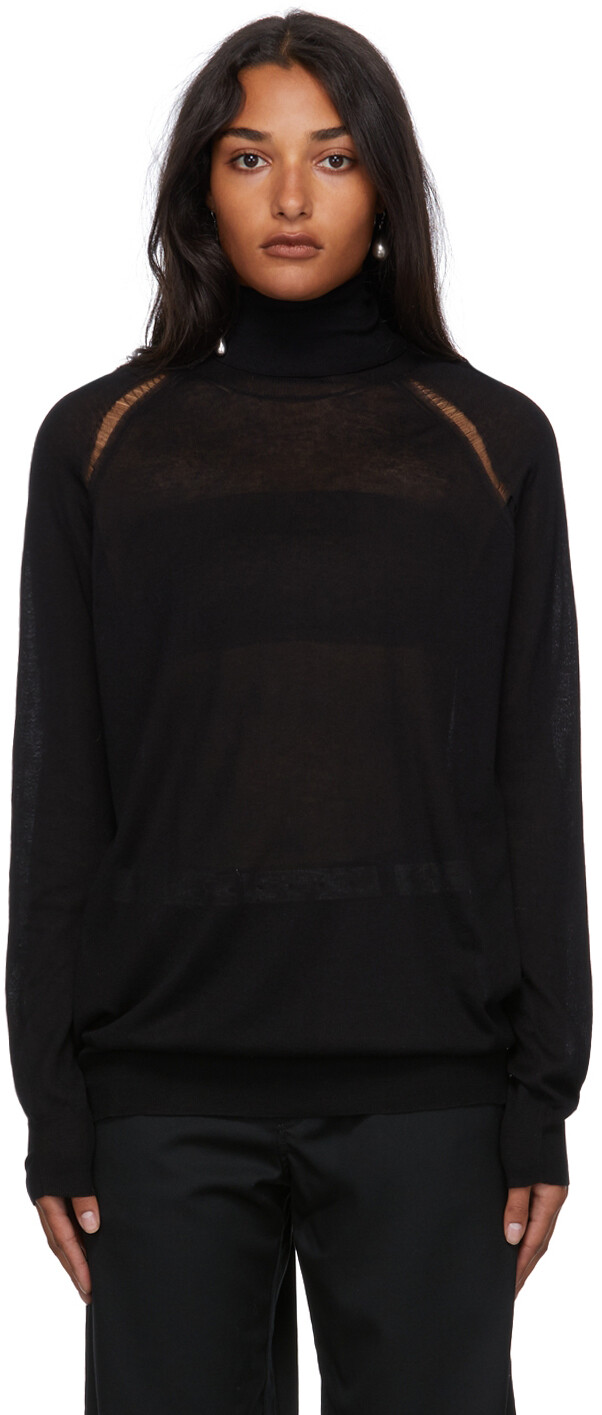 

Вера Водолазка Ann Demeulemeester, Черный