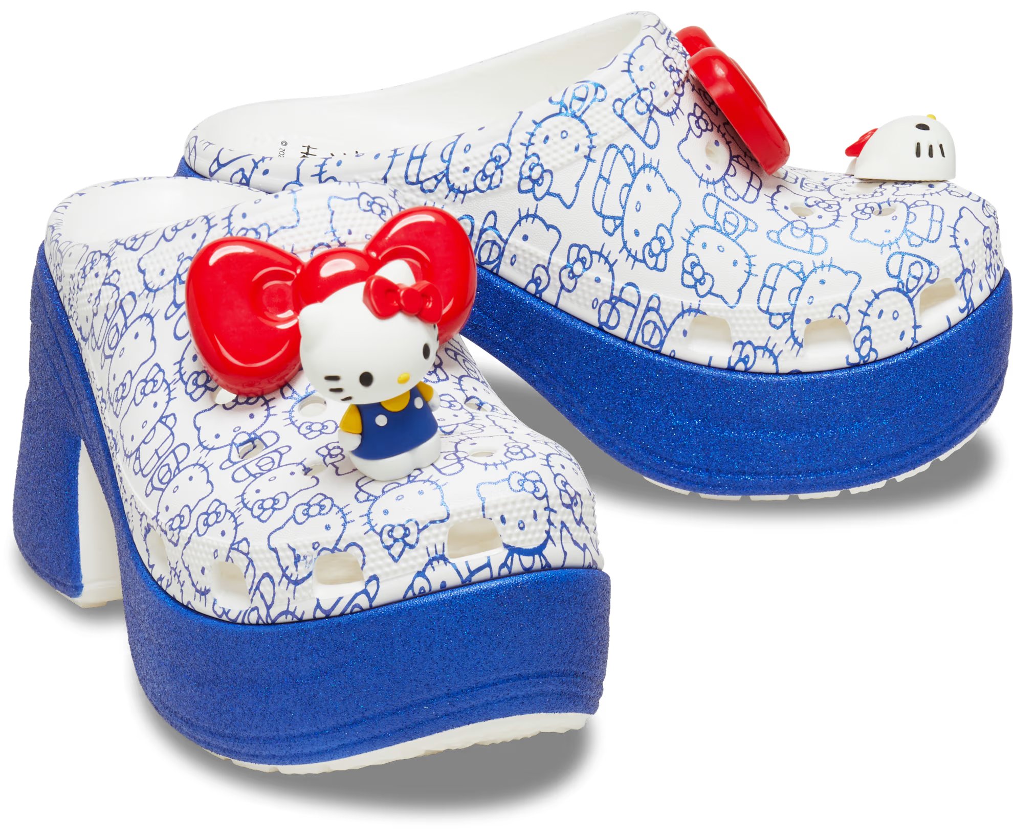 Сабо Crocs x Hello Kitty Siren, белый/синий – купить по выгодным ценам с  доставкой из-за рубежа через сервис «CDEK.Shopping»