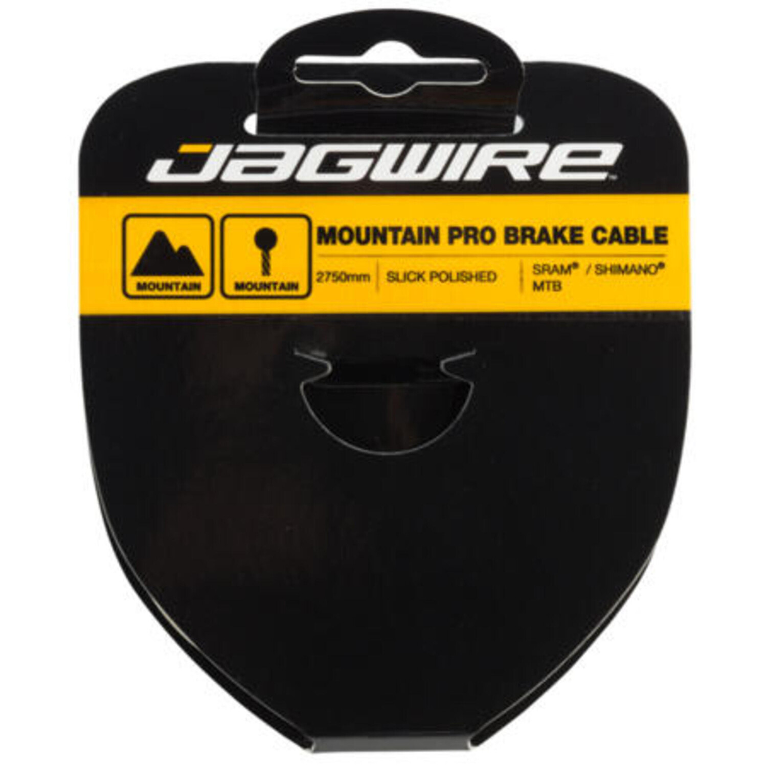 

Тормозной трос Jagwire Pro-1.5X2750mm-SRAM/Shimano, черный / черный / черный