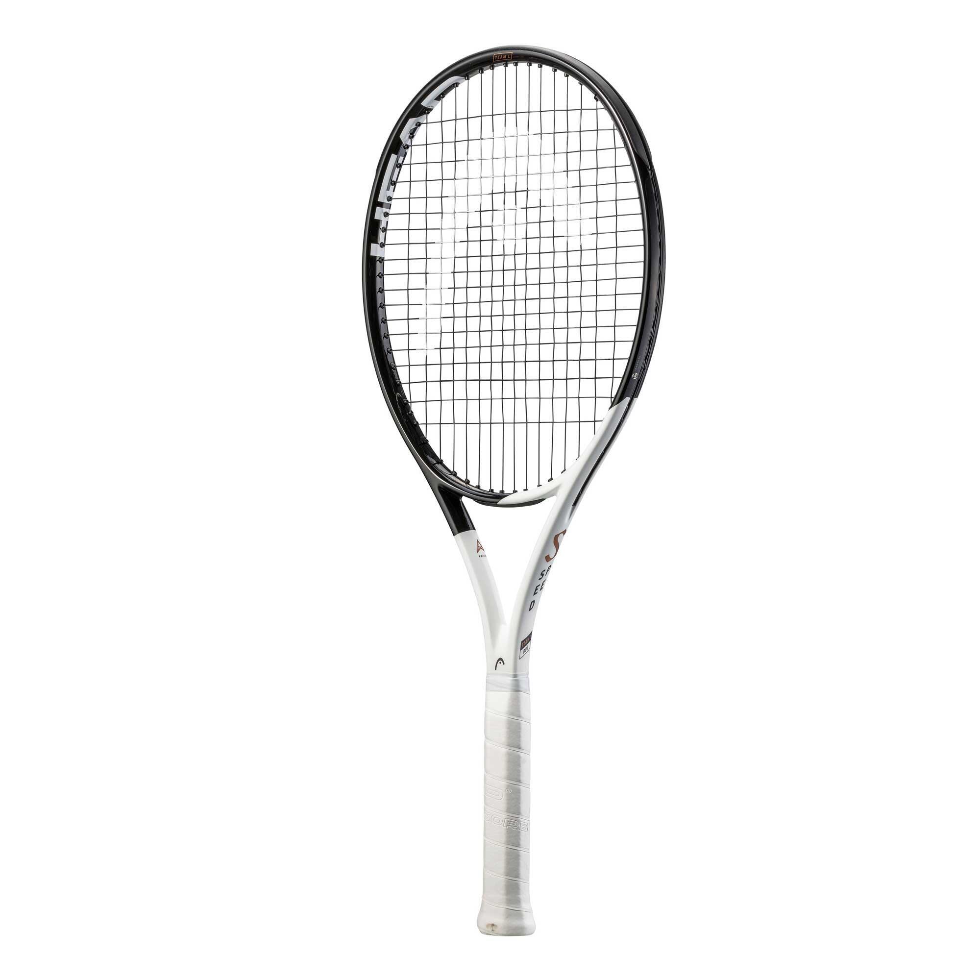 Теннисная ракетка Head - Auxetic Speed ​​Team 285 г, черно-белый