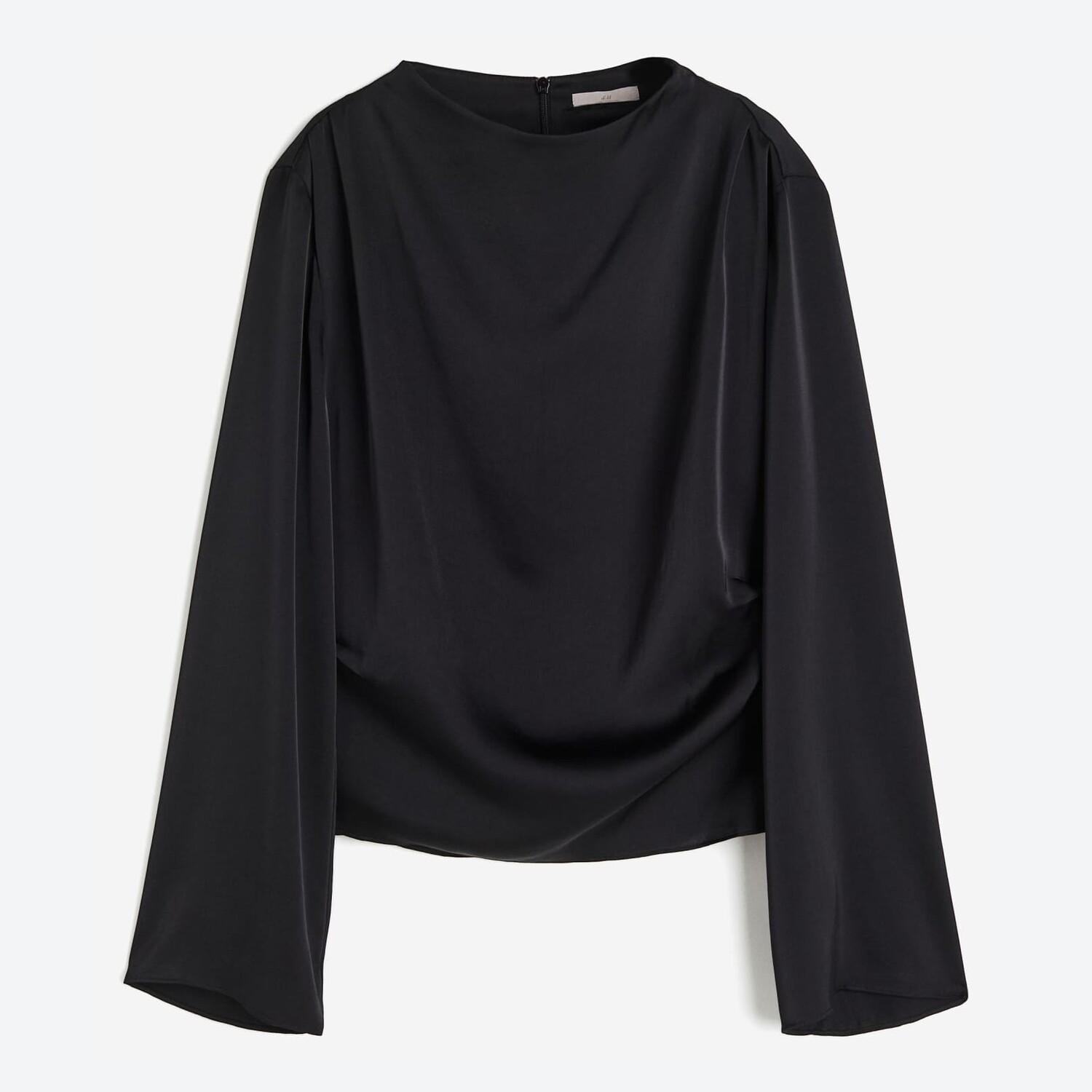 

Блуза H&M Satin, черный
